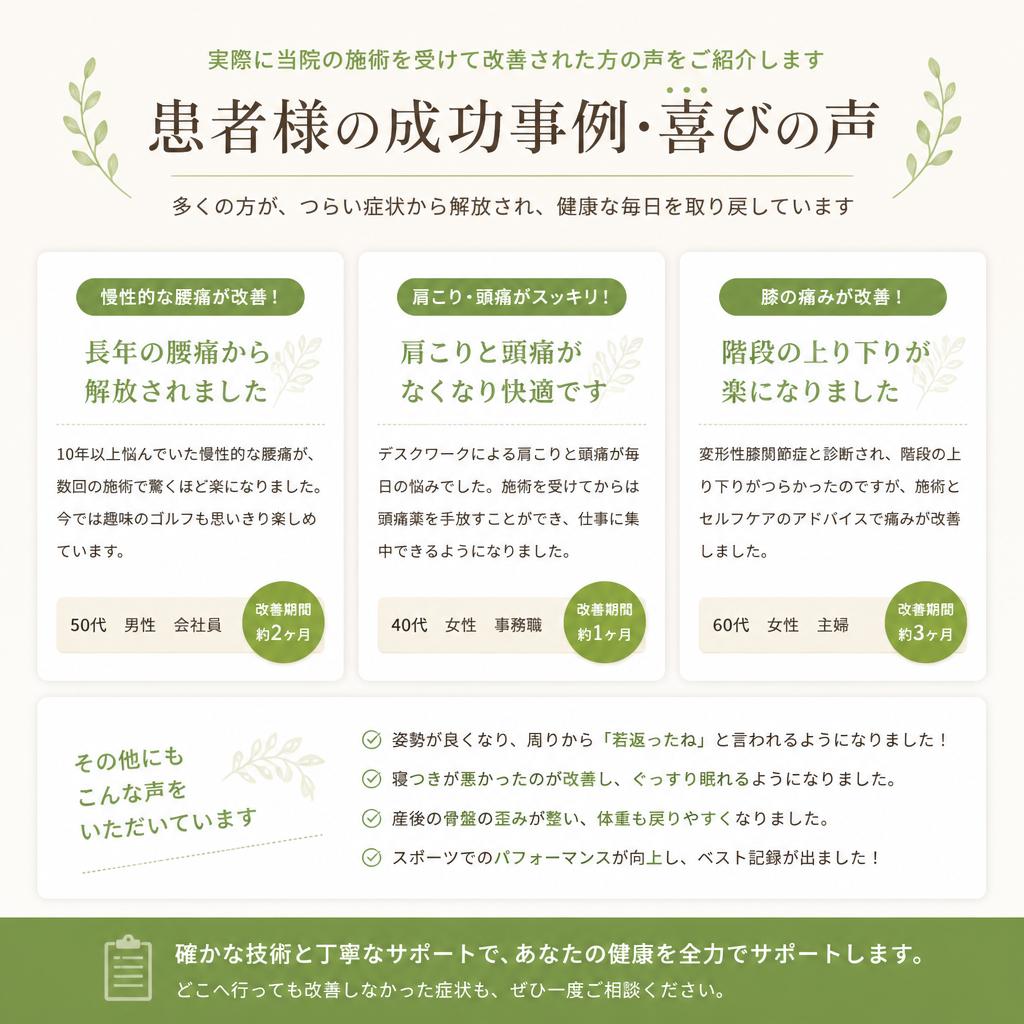 4. 患者様の声