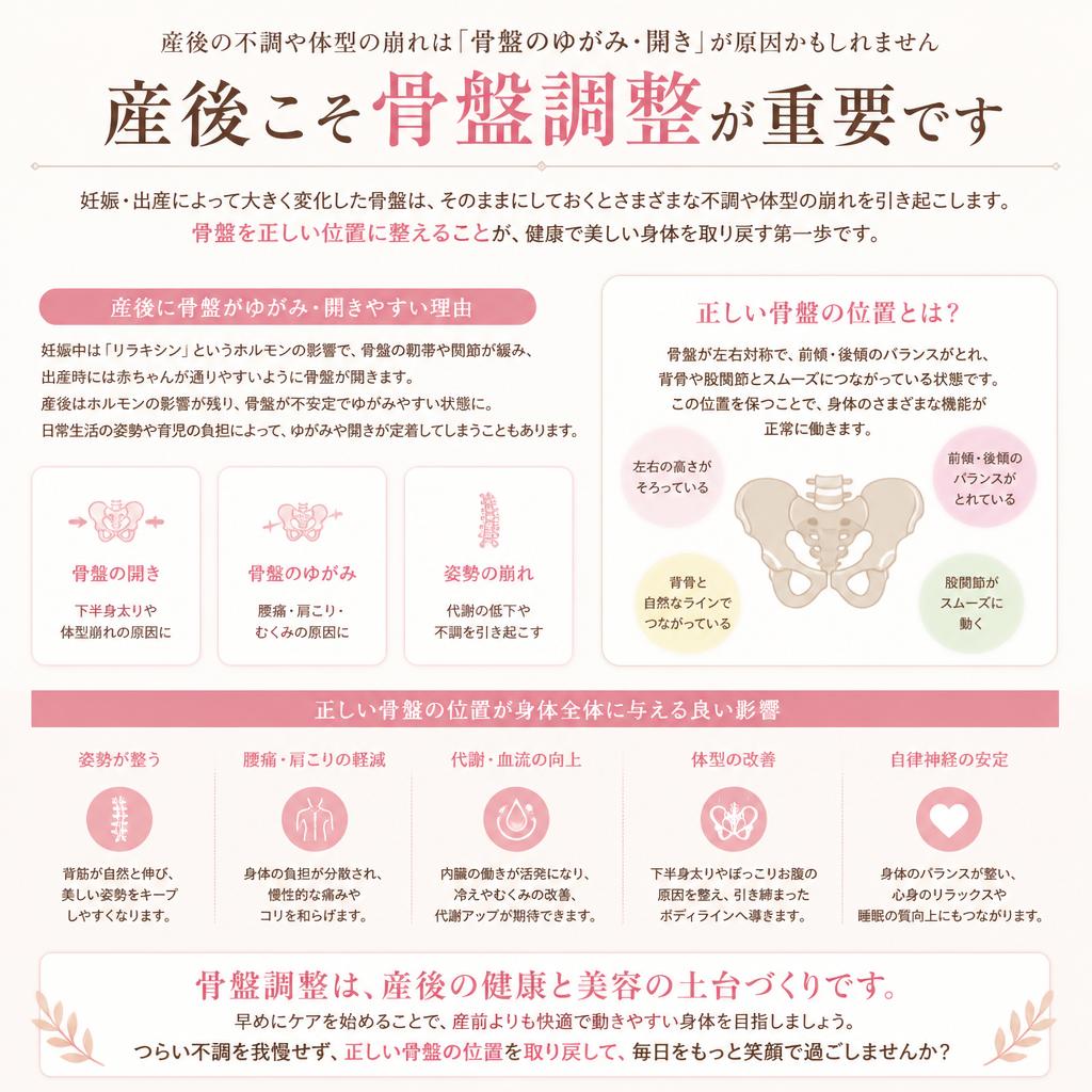 2. 骨盤調整の重要性