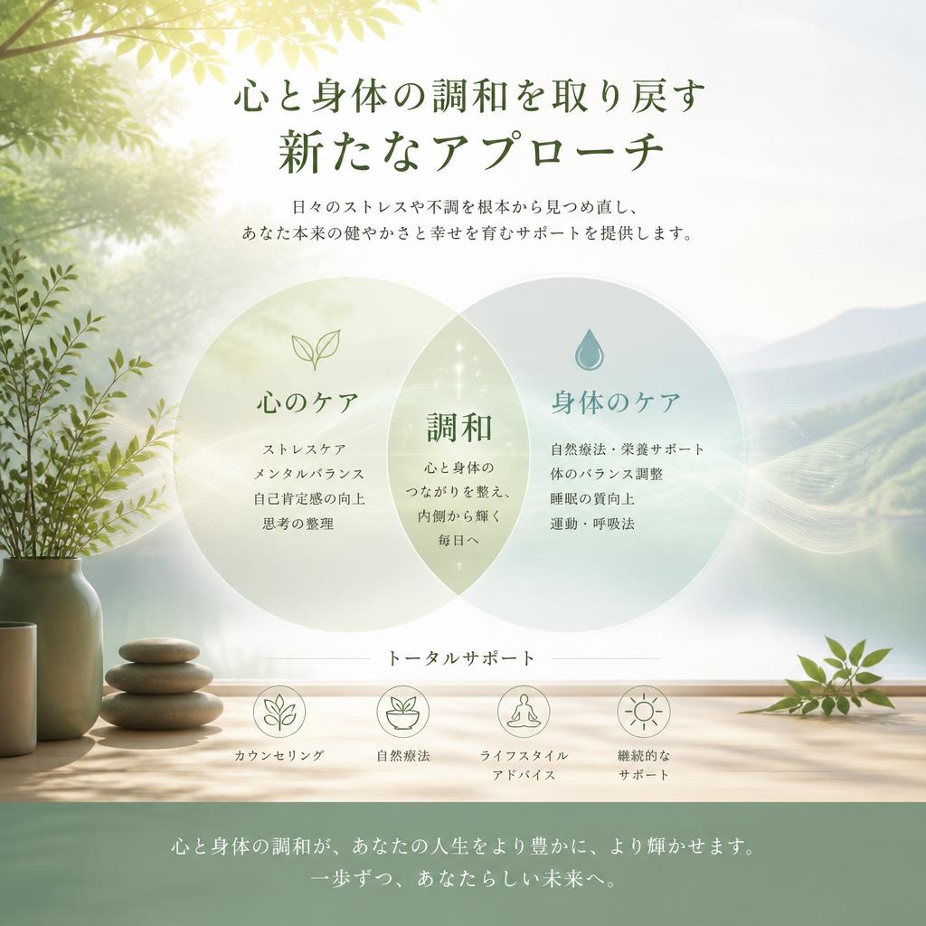 心と身体の調和を取り戻す新たなアプローチ
