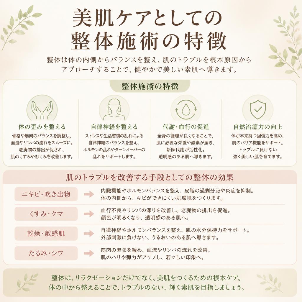 すっきりとした美肌を手に入れるためのケア