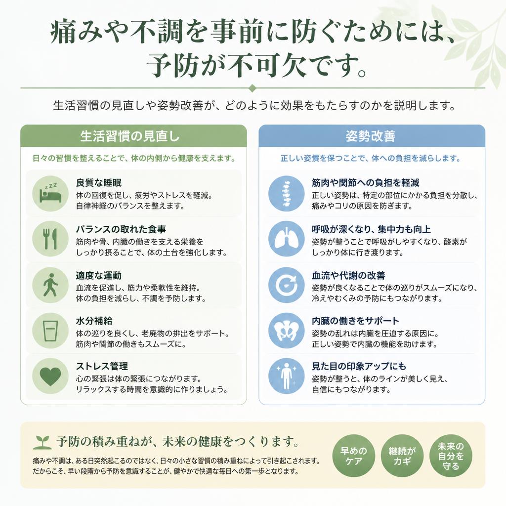 予防的アプローチの重要性